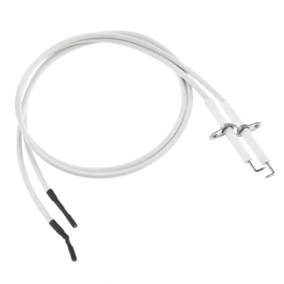 Image of gohantee Igniter Ceramic Electrode, 2PCS Electrode Replacement Parts, 27.5 inch Ignition Wire &amp; Spark Plug for BBQ Grill Burner Heater Fireplace
