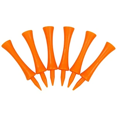Image of Masters 100 X 70mm Orange Castle (Graduated) Golf Tees