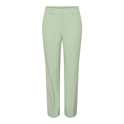 Image of YAS Women&#039;s Yaslikka Hw Pants S. Noos Trouser, Quiet Green, L