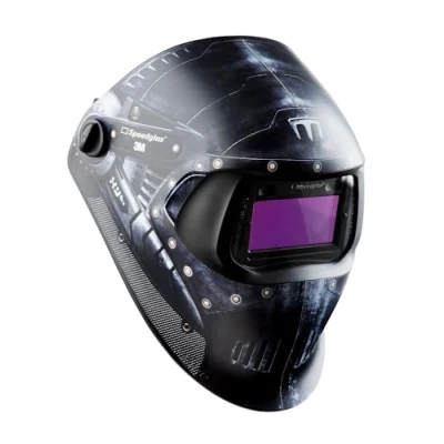 Image of 3M 7000144543 Speedglas Welding Helmet 100 Trojan Warrior, with 100V filter