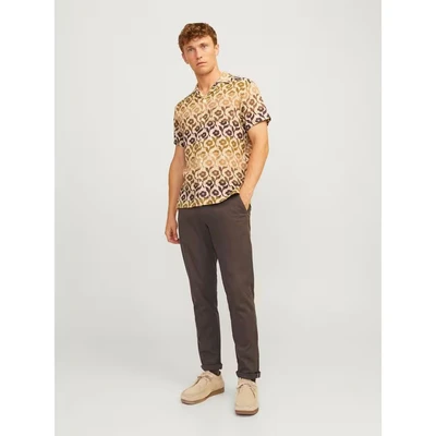 Image of Jack &amp; Jones Jpstmarco Jjfury Chinos, Men&#039;s, Size: 34x32, Canteen