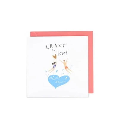 Image of Kindred Crazy In Love Valentines Card
