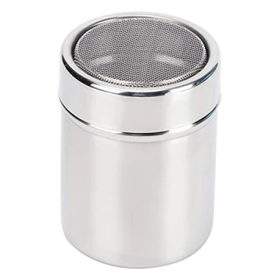 Image of Powder Shaker Stainless Steel Chocolate Icing Sugar Coffee Sprinkles Flour for Baking Cooking