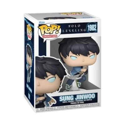 Image of Funko Pop! Animation: Solo Leveling Sung Jinwoo 1/6 Odds for Rare Chase Variant Collectable Vinyl Figure Gift Idea Official Merchandise Toys Kids &amp; Adults Anime Fans