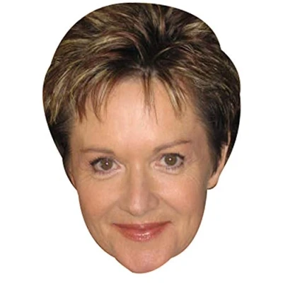 Image of FoxyPrinting Susan Kennedy 2018 Tv Celebrity Cardboard Party Face Mask Fancy Dress