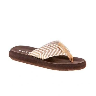 Image of Rocket Dog Women&#039;s Spotlight Flip Flops, Fisher Natural, 3 UK