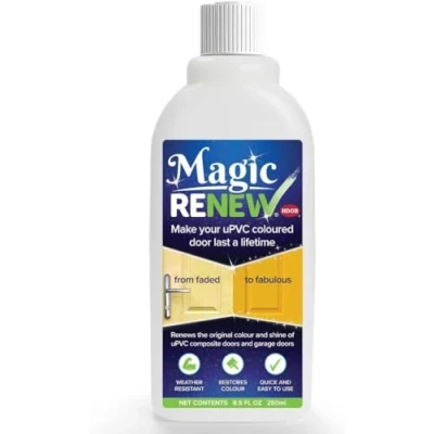 Image of Magic Renew uPVC Door Colour Restorer, 250ml, Weather Resistant and Garage Restorer
