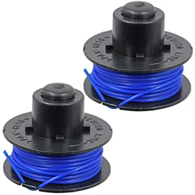 Image of SPARES2GO 8m Line &amp; Spool compatible with Sovereign N0E 2ET 230 15ET 18v Trimmer Strimmer (Pack of 2)