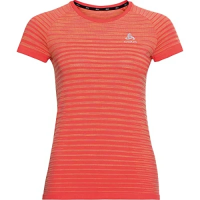 Image of Odlo Blackcomb Pro crew neck T shirt Women&#039;s Multicoloured, XL