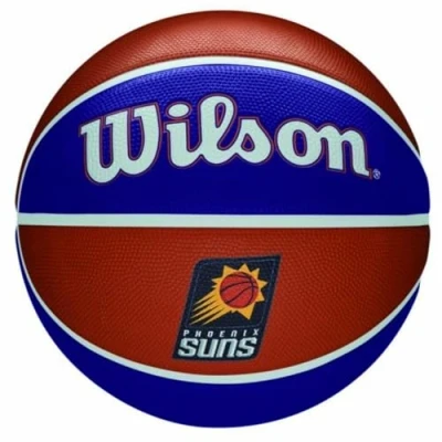 Image of Wilson Basketball, NBA Team Tribute Model, PHOENIX SUNS, Outdoor, Rubber, Size: 7