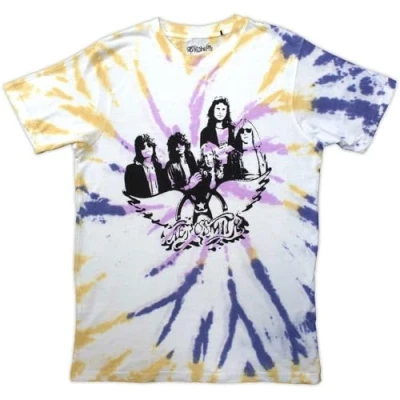 Image of Paradiso Clothing Aerosmith Photo Wings Print Tshirt, Size: XL, White