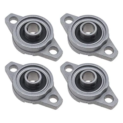 Image of OTOTEC 4X KFL000 Horizontal Rhombic Flange Bearings 10mm Shaft Hole Self Aligning Pillow Block For 3D Printer Conveying System Film Processing Machinery