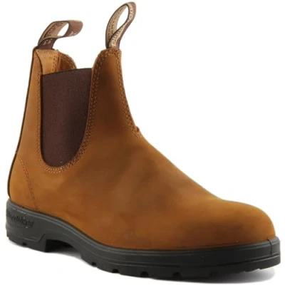 Image of Blundstone Men&#039;s Classic 550 Series Chelsea Boot, Crazy Horse Brown, 8 UK (UK 8.5)