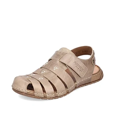 Image of Rieker Men&#039;s 21974 Sandal, Brown, 10.5 UK