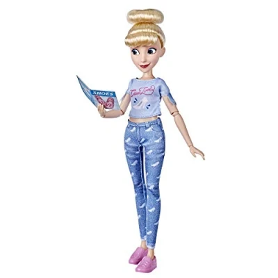 Image of Disney Princess Comfy Squad Cinderella Fashion Doll, Toy Inspired by the Film Ralph Breaks Internet, Casual Outfit Girls From 5 Years Old