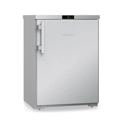 Image of Liebherr Plus FNsddi1624 60cm Wide Frost Free Undercounter Freestanding Freezer 4 Compartments 93 Litre Capacity LED Compartment Lighting Suitable for Outbuildings Stainless Steel