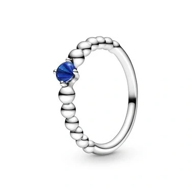 Image of Pandora 198867C11 48 Women&#039;s Solitaire Ring 925 Sterling Silver with Size 58, Precious metal, Not applicable