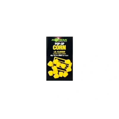 Image of Korda Pop Up Corn Citrus Zing (Orange) Buoyant Artificial for Carp Fishing Infused Flavour with Hair Stops Included