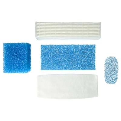 Image of vhbw 5 Piece Filter Set for Thomas Twin T1 Aquafilter, T2 TT Aquafilter Vacuum Cleaner, HEPA Motor, Micro, Foam and Wet
