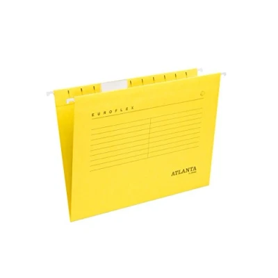Image of Jalema Euroflex 2652742400 Suspension File A4 Yellow Pack of 25 Pieces)