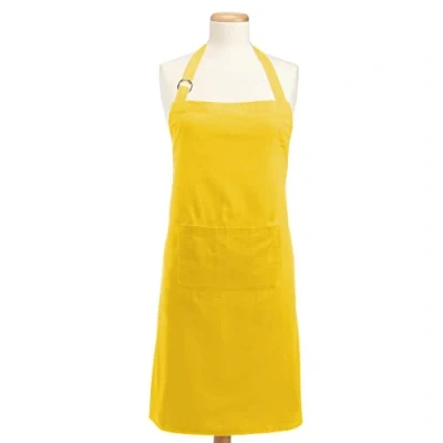 Image of DII Kitchen Collection, Cotton, Yellow, Chef Apron