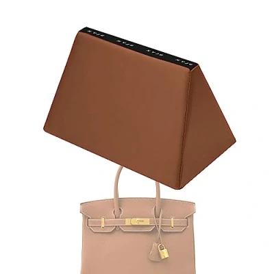 Image of XYJG Bag Pillow Insert for Hermes Birkin 20/25/30/35/40 Bags, Luxury Handbag Shaper, Maintain Shape (BK30, Gold)