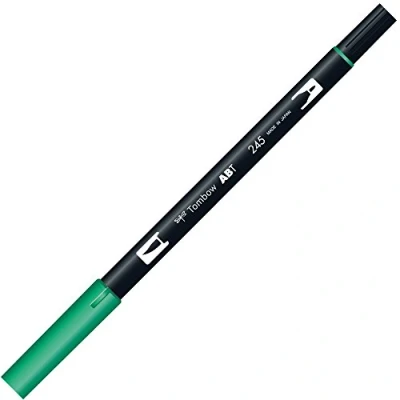 Image of Tombow : Dual Tip Blendable Brush Pen Sap Green