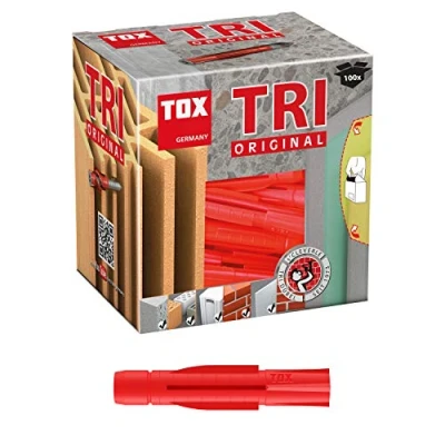 Image of TOX all purpose plugs Tri 5 x 31 mm, 100 pieces, 010100021