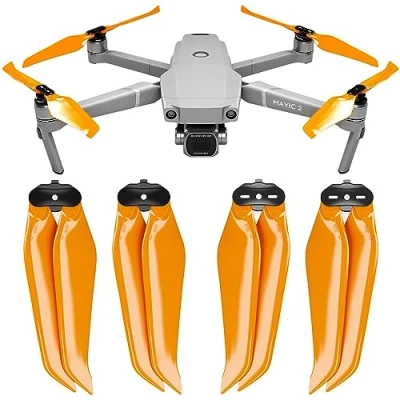 Image of Master Airscrew Stealth Propellers for DJI Mavic 2 Orange, 4 pcs