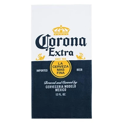 Image of Northwest Corona Beach Towel, 30&quot; x 60&quot;, Bottle Label