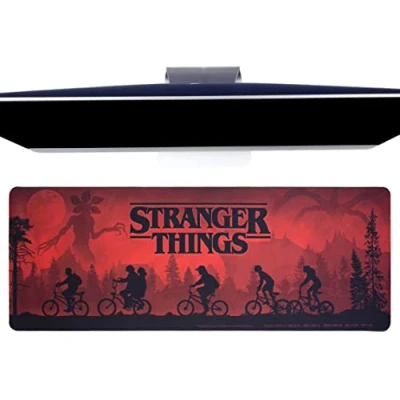 Image of Paladone Stranger Things Logo Desk Mat Officially Licensed Merchandise Horror Movie from The Netflix Original Series,XL