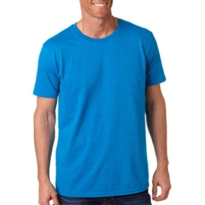 Image of Gildan Mens Short Sleeve Soft Style T Shirt (L) (Antique Sapphire)