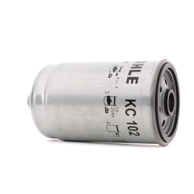 Image of 78432577 Fuel Filter MAHLE ORIGINAL KC 102 Spin on MAN: L 2000, F 90