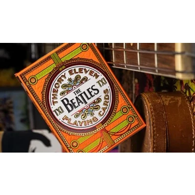 Image of Murphy&#039;s Magic Supplies, Inc. The Beatles (Orange) Playing Cards by theory11 (71432)