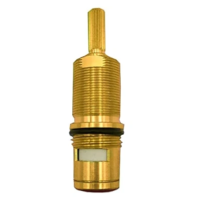 Image of Mix Tap Inner Cartridge Replacement, Replacement Brass Ceramic Stem Disc Mixer Hot and Cold Faucet Bathroom Basin Valve for Kitchen Tap(Hot &amp; Cold)