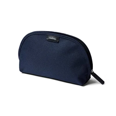 Image of Bellroy Classic Pouch (EDC Zipper Travel Pouch, Water Resistant Woven Fabric, Holds Pencils, Pens, Tech &amp; Personal Items, Internal Mesh Pockets) Navy