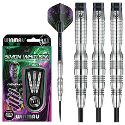 Image of WINMAU Champions Simon Whitlock 2: 24g Tungsten Darts Set with Flights and Stems