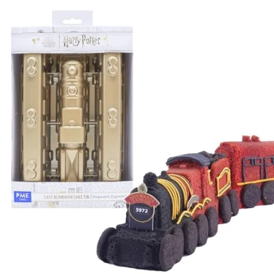 Image of PME Harry Potter Cake Baking Pan, Hogwarts Express Train, 3 Cavities