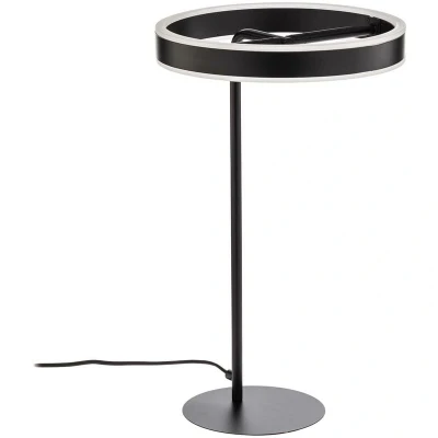 Image of Lucande LED table lamp Yekta, 3 stepdim, black