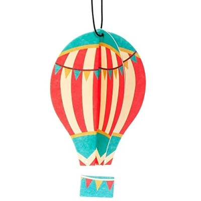 Image of 3D Hanging Car Air Freshener Hot Balloon