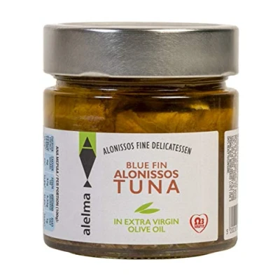 Image of Alelma Greek Blue Fin Tuna In Extra Virgin Olive Oil 212 g