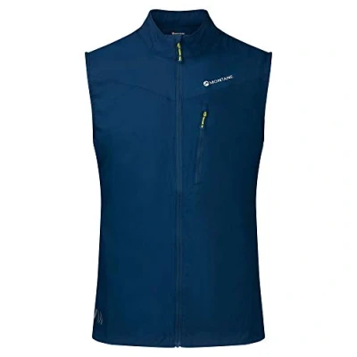 Image of Montane Mens Featherlite Trail Vest Narwhal Blue XS