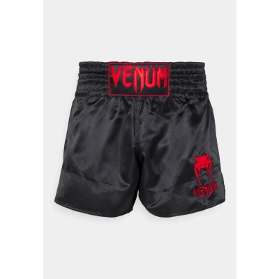 Image of Venum Classic MUAY THAI Short Sports shorts, Men&#039;s, Size: Small, Black/red