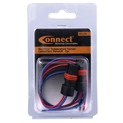 Image of Connect 37578 Electrical Temperature Sensor Connectors 2pc compatible with Renault