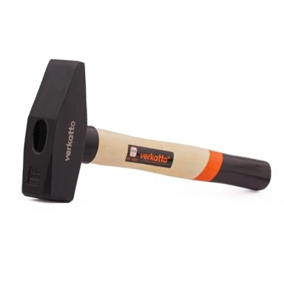 Image of Mivos Engineer&#039;s Hammer 2000 g with Wooden Handle Forged Steel Head Weight Assembly Robust Workshop DIN 1041