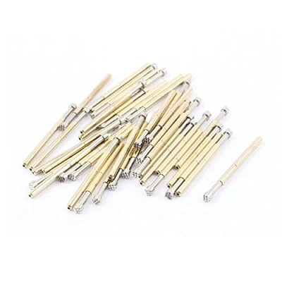 Image of 40pcs P125H 2.5 mm Crown Tip Spring Test Probes Pins 33 for PCB Borad