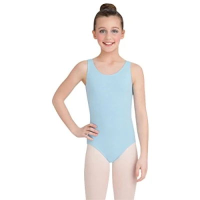 Image of Capezio Girl&#039;s CC123C Leotard, Black, Child Intermediate