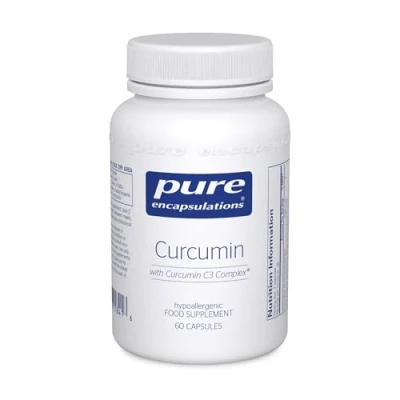 Image of Pure Encapsulations Curcumin High Potency Turmeric C3 Complex 60 Capsules