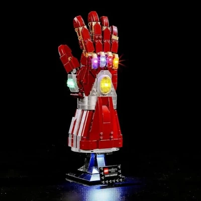 Image of Bricklight Led Light kit for LEGO 76223 Nano Gauntlet Iron Man (No set included, Only Kit)