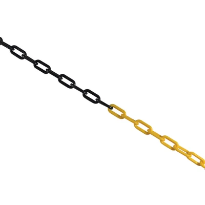 Image of Matlock 8mm x 25m Yellow &amp; Black Chain Pack